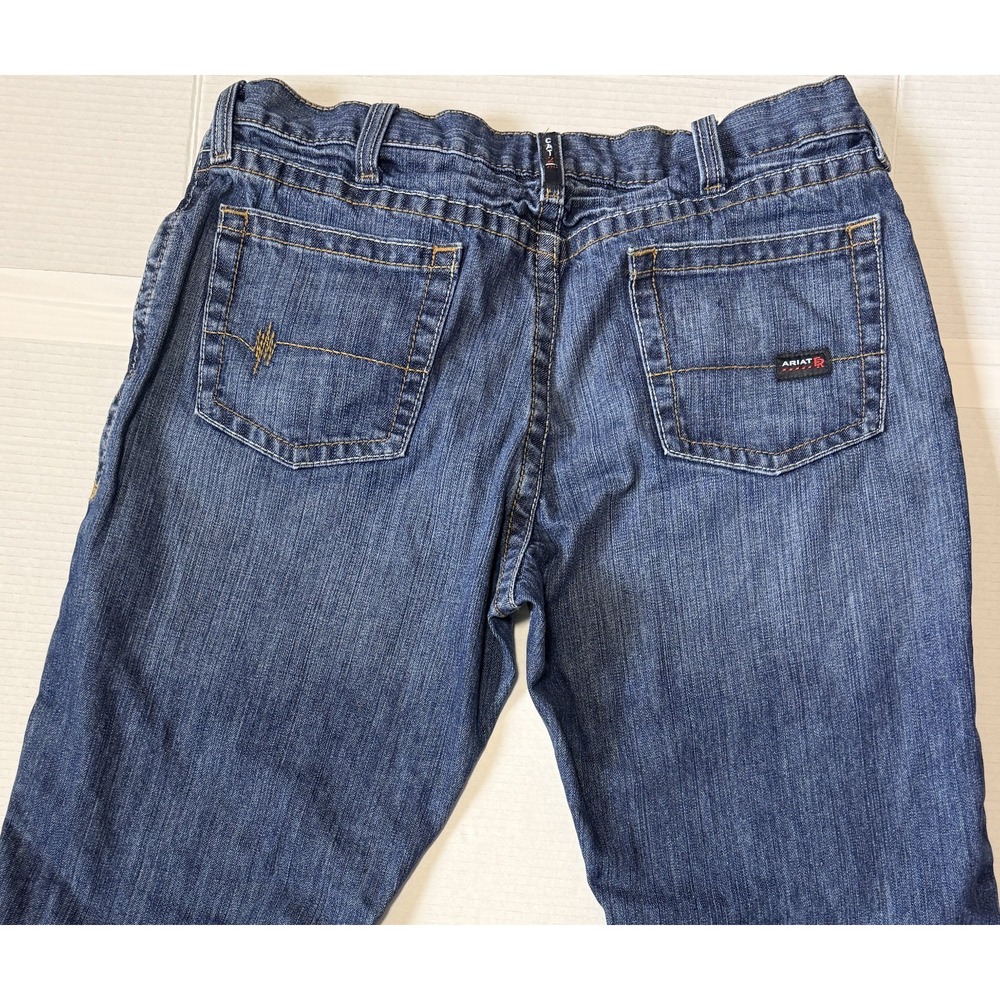 ARIAT M3 FR - Men's Loose Straight Fire Resistant Western Denim Jeans - 36x34